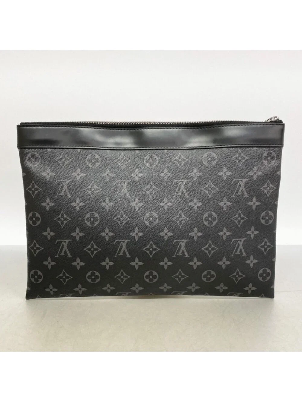 Louis Vuitton Clutch Monogram Eclipse Pochette Discovery Black